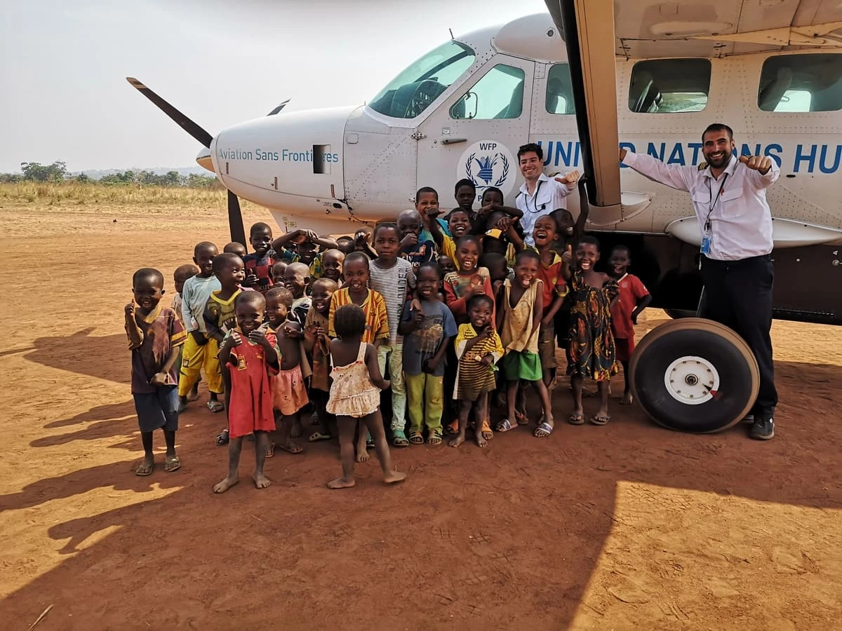 Cessna Caravan en Afrique avec Aviation Sans Frontières