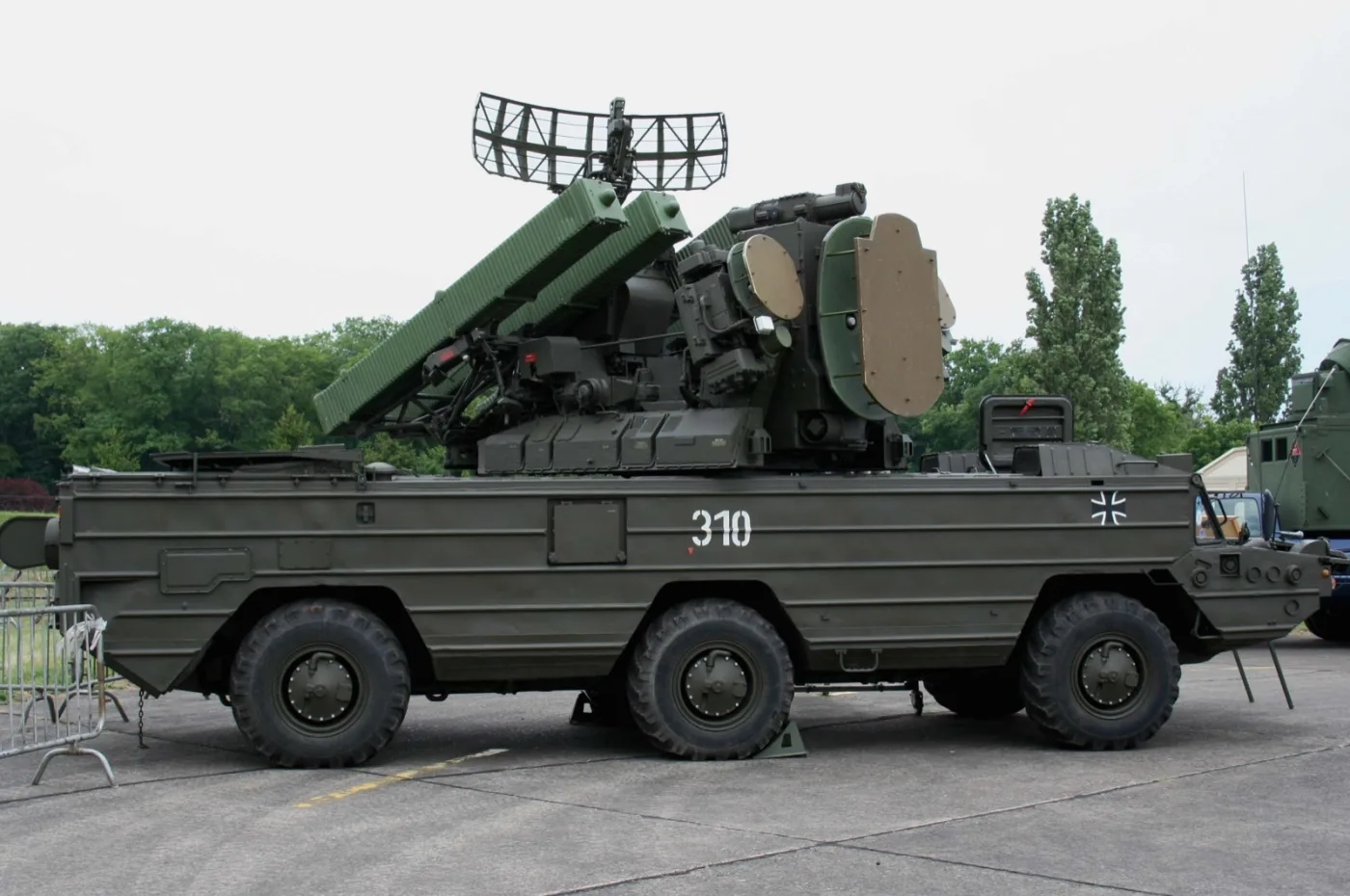 Simulateur de SA-8 du Polygone de guerre électronique