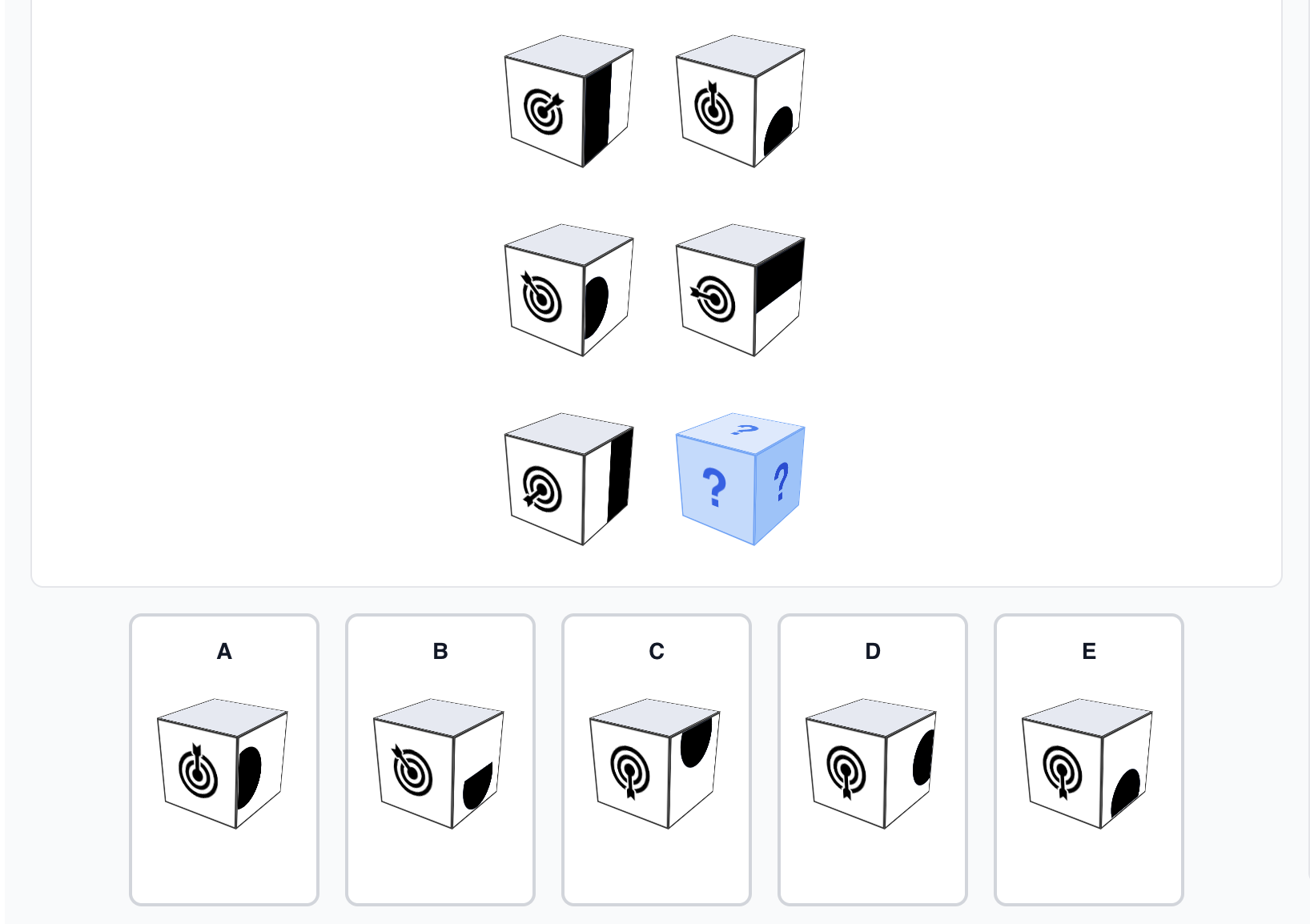 Exemple Test des cubes TAMIC